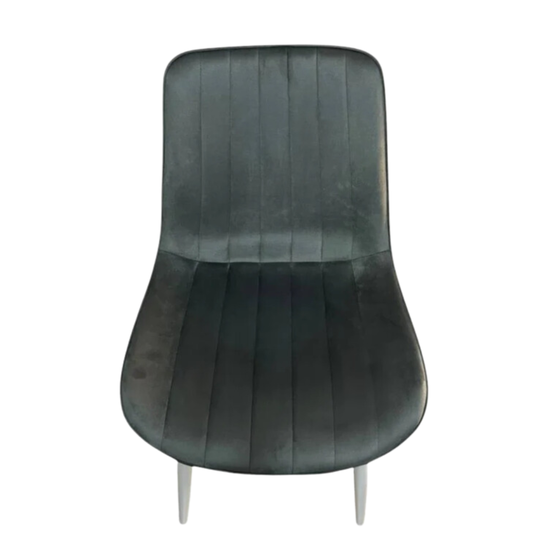 Трапезен стол Ария - тъмносив