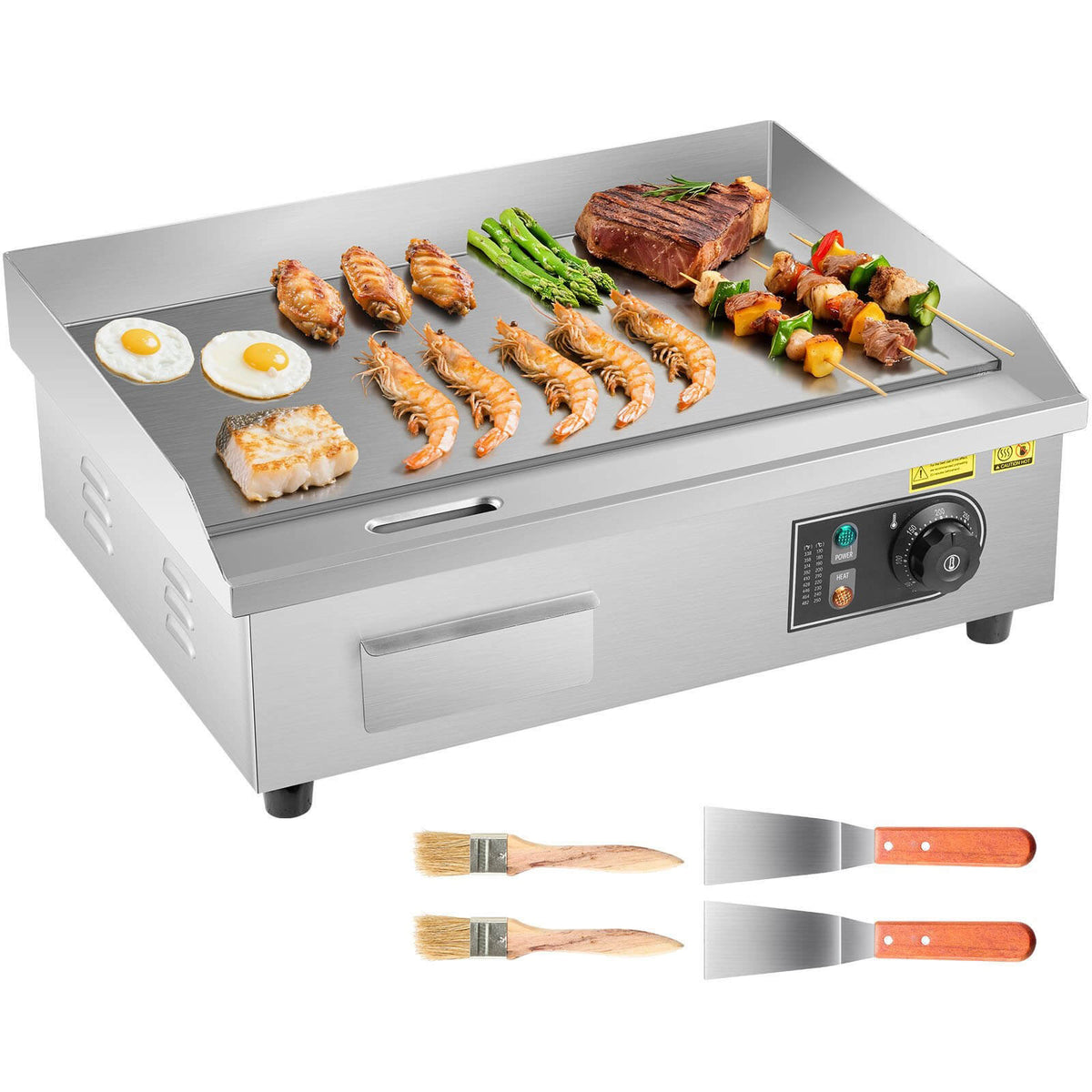 Електрическа плоча за печене | 2800, 3200 или 4400 W