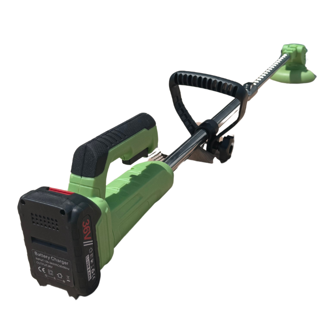 Акумулаторен Тример /36V 8Ah/ Косачка за Трева с 2бр батерии + 8 подаръка