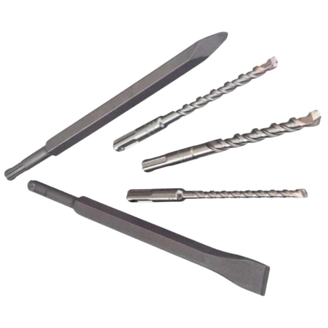 Промо Немски комплект Перфоратор 1600W + Строителен Миксер за бетон WerkBull 2400w