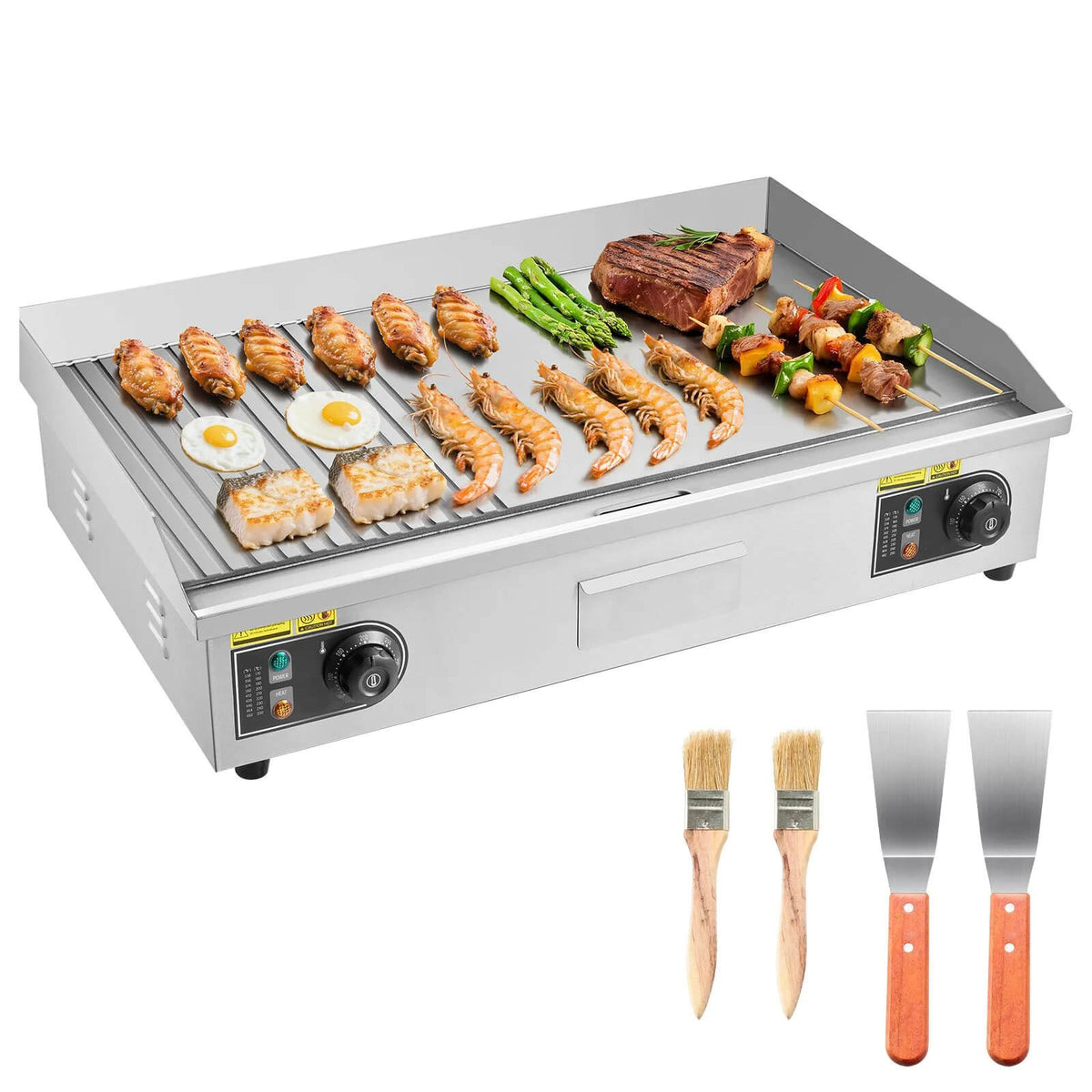 Електрическа плоча за печене | 2800, 3200 или 4400 W