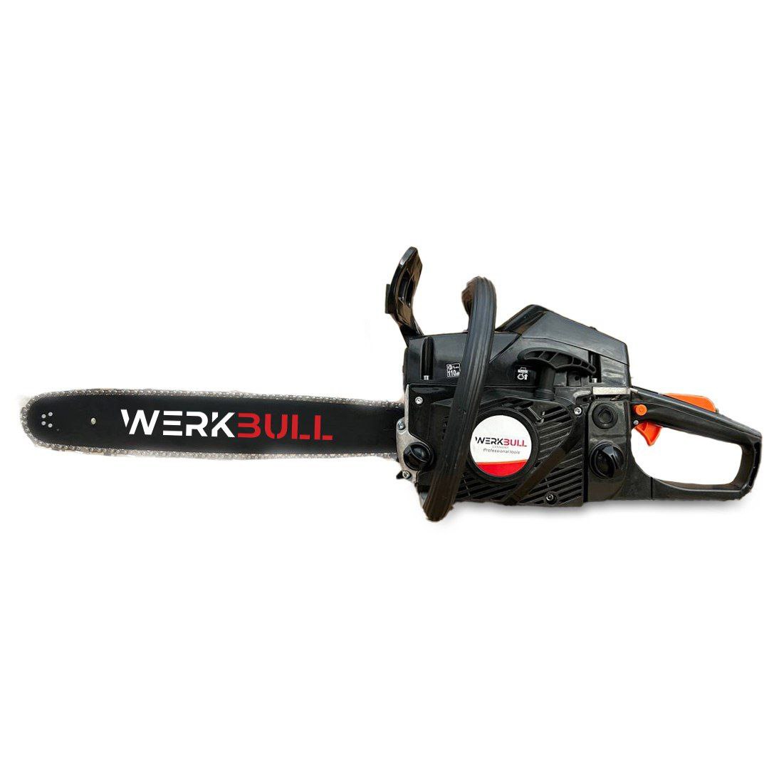 Немски Бензинов тример за трева WerkBull с 10 подаръка + Бензинова резачка 68куб. 4,5кс.