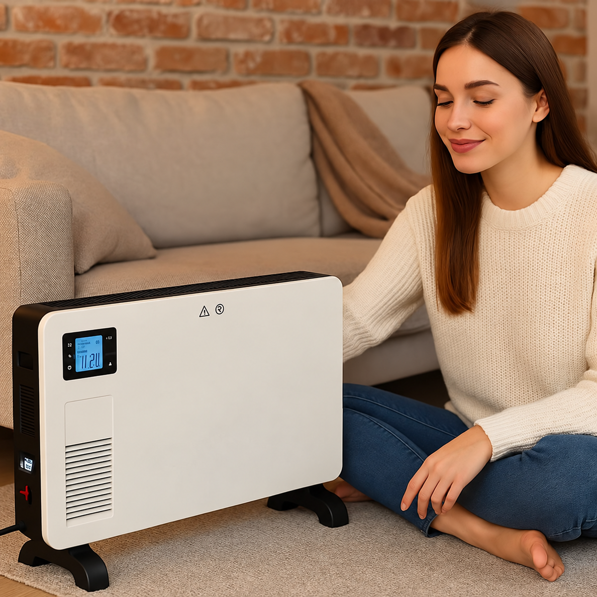 Дигитален конвектор 2300 W с дистанционно – снимка 3