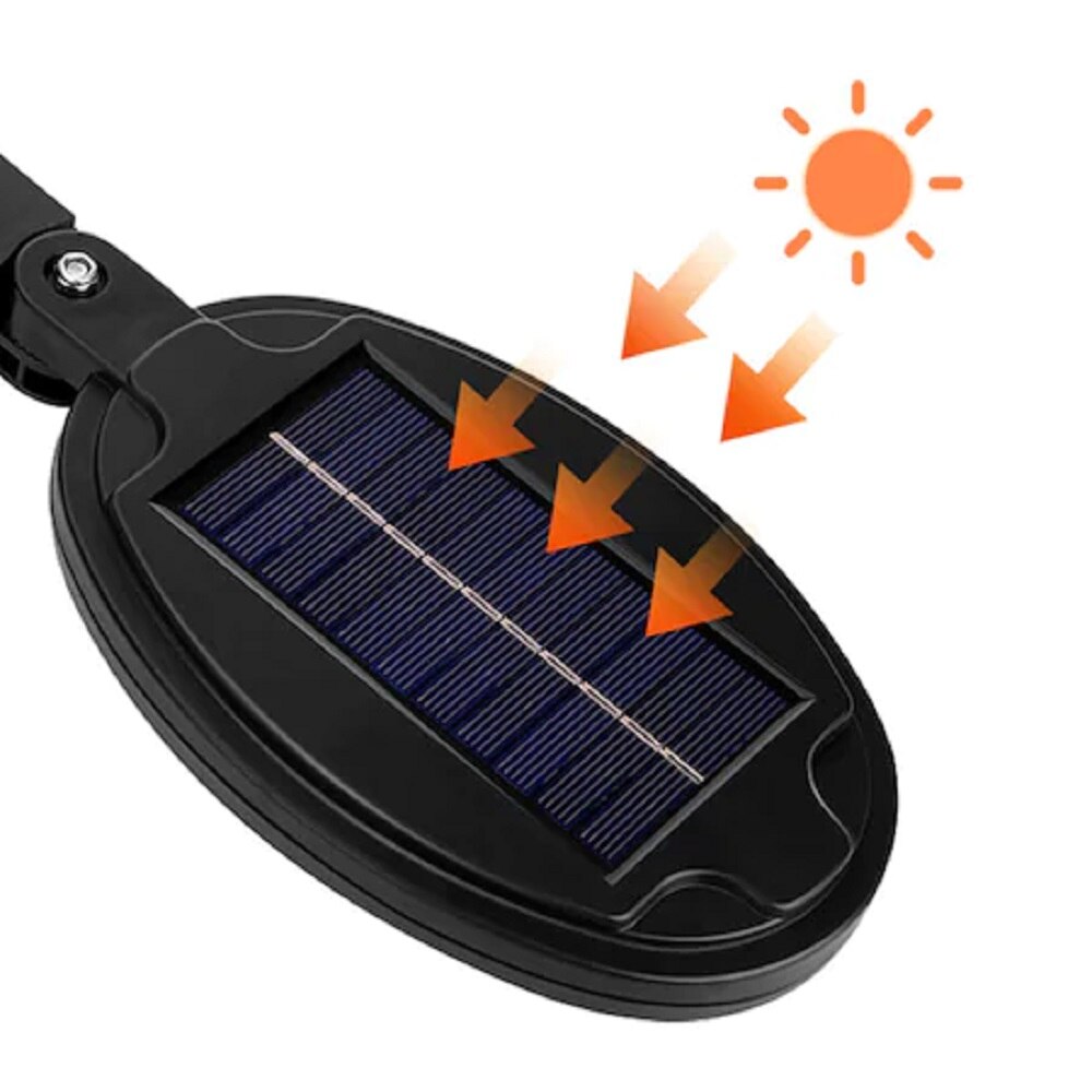 СОЛАРНА LED УЛИЧНА ЛАМПА 600 W ,HB8288A, ОВАЛНА, 138 LED COB