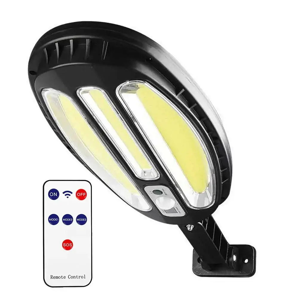 СОЛАРНА LED УЛИЧНА ЛАМПА 600 W ,HB8288A, ОВАЛНА, 138 LED COB
