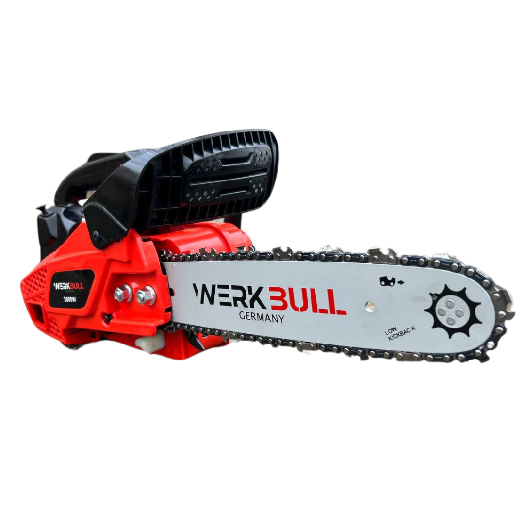 Компактна Бентна Резачка за Дърва WerkBull с Две Вериги